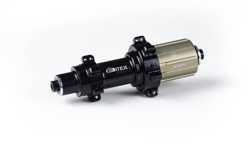 BITEX Hinterradnabe BX305R straight pull 24 Loch schwarz