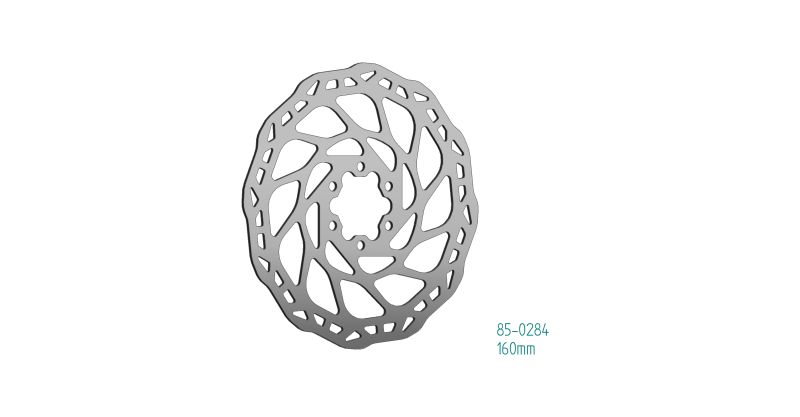 Bremsscheibe ESJOT hinten 160 mm 6-Loch